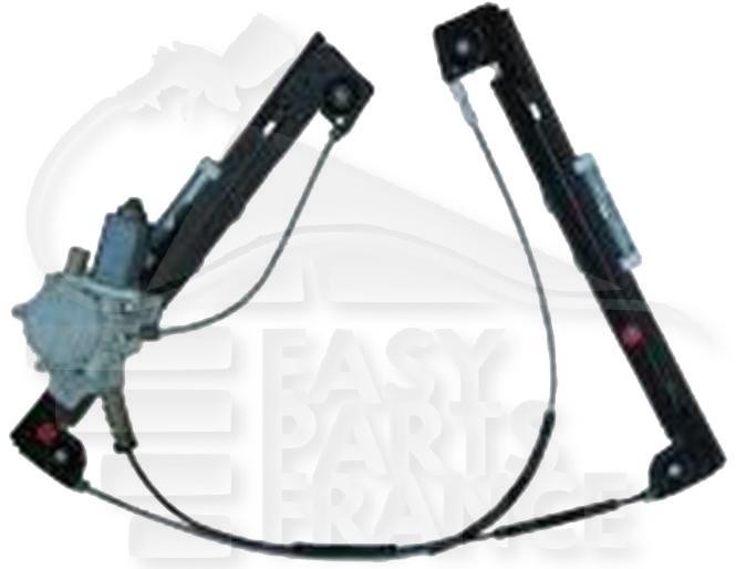 LEVE VITRE AVG ELECT Pour MINI MINI ONE/COOPER R50 - MN020 04/01→06/04