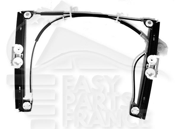 MECANISME DE LEVE VITRE AVG ELECT Pour MINI MINI R50/R53 - MN021 07/04→10/06