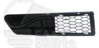 GRILLE DE PC AVD NOIRE Pour DACIA LOGAN - DC010 06/05→05/08