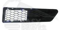 GRILLE DE PC AVG NOIRE Pour DACIA LOGAN - DC010 06/05→05/08