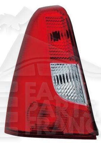 FEU ARG BL/ROUGE Pour DACIA LOGAN - DC010 06/05→05/08