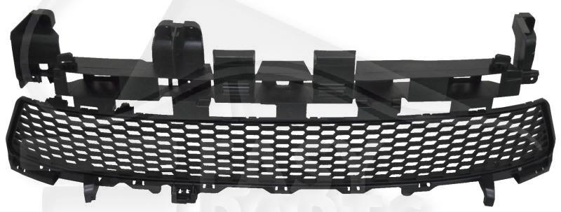 GRILLE DE PC AV CENTRALE NOIRE Pour DACIA LOGAN MCV - DC042 02/13→12/16
