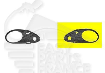 GRILLE DE PC AVG NOIRE A/EMPL AB Pour MERCEDES CLASSE C - W203 4 PTES - ME060 07/00→02/04