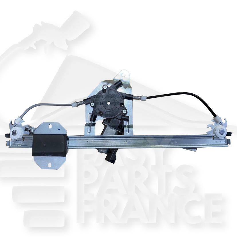 MECANISME DE LEVE VITRE AVG ELECT Pour DACIA SANDERO STEPWAY - DC061 11/12→12/16