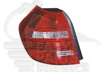 FEU ARG BL/ROUGE LED Pour BMW S1 E87/E81 LCI - BM011 05/07→01/11