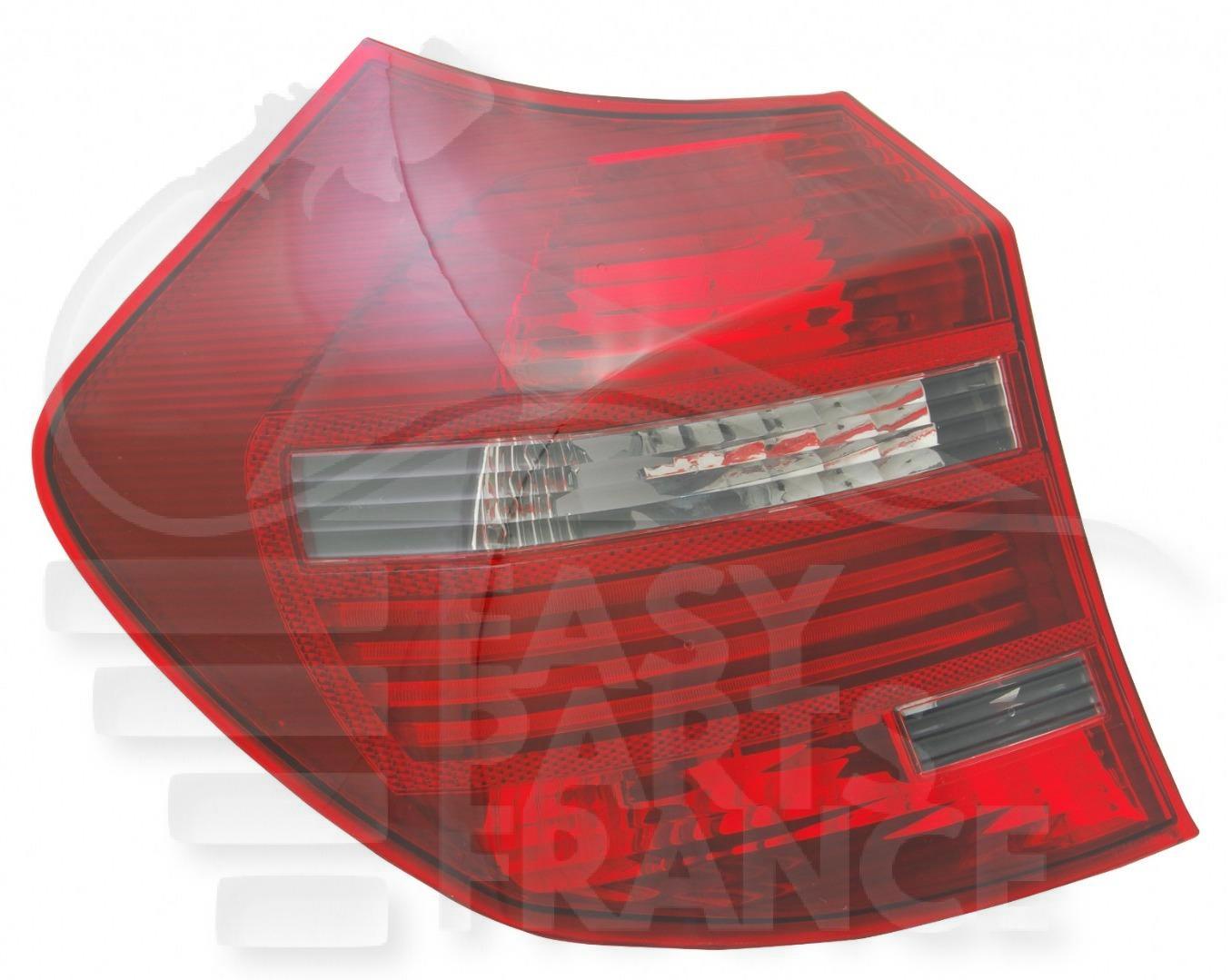 FEU ARG FUME LED Pour BMW S1 E87/E81 LCI - BM011 05/07→01/11