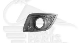 GRILLE DE PC AVG A/EMPL AB NOIRE Pour FORD FIESTA - FD035 10/05→10/08