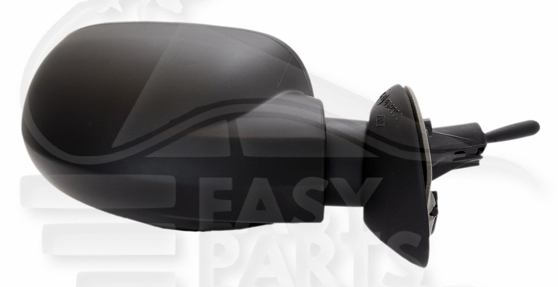RETRO D A CABLE NOIR Pour DACIA LOGAN MCV - DC040 08/06→11/08
