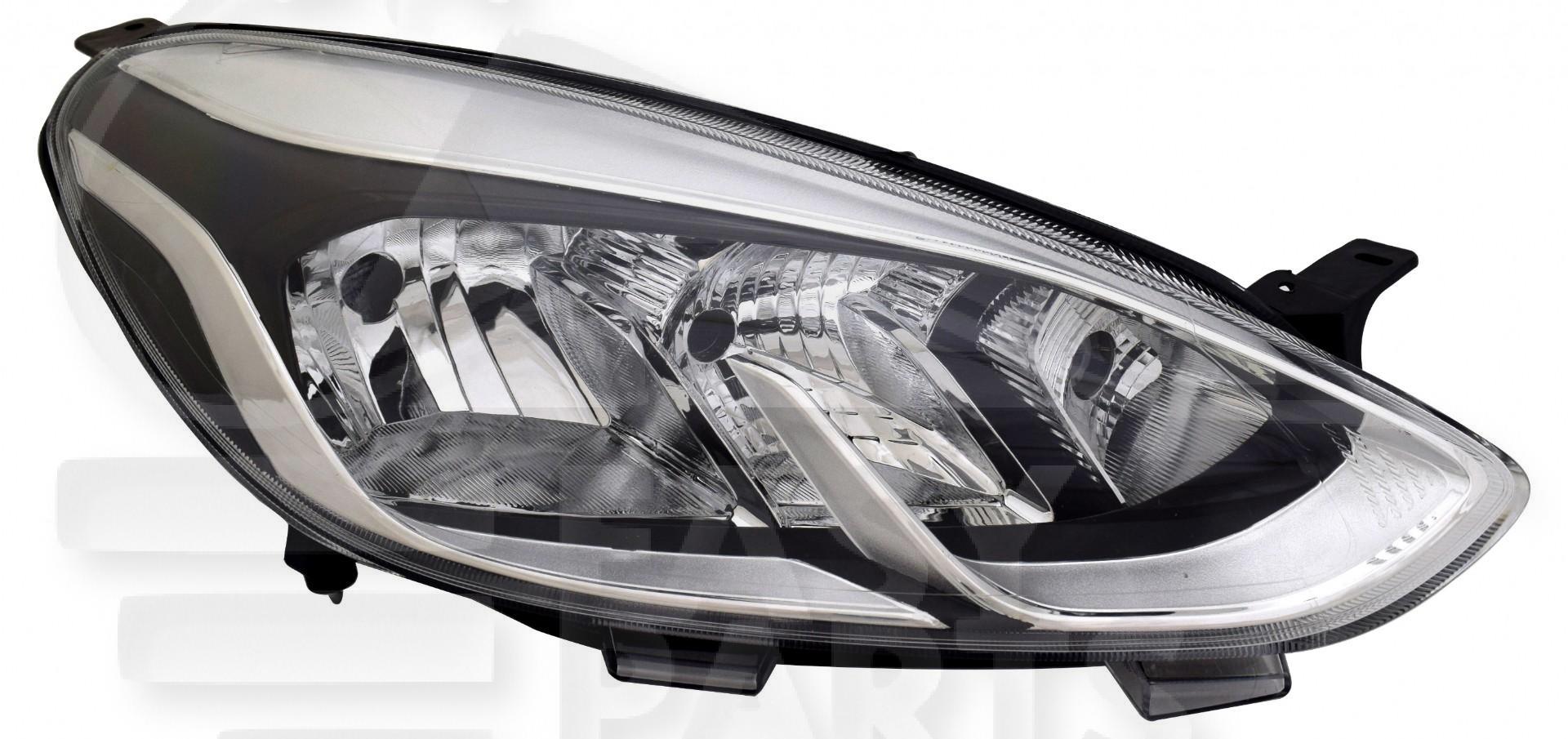 OPT D H15+H7 ELECT A/MOTEUR Pour FORD FIESTA ACTIVE - FD041 05/17→08/21