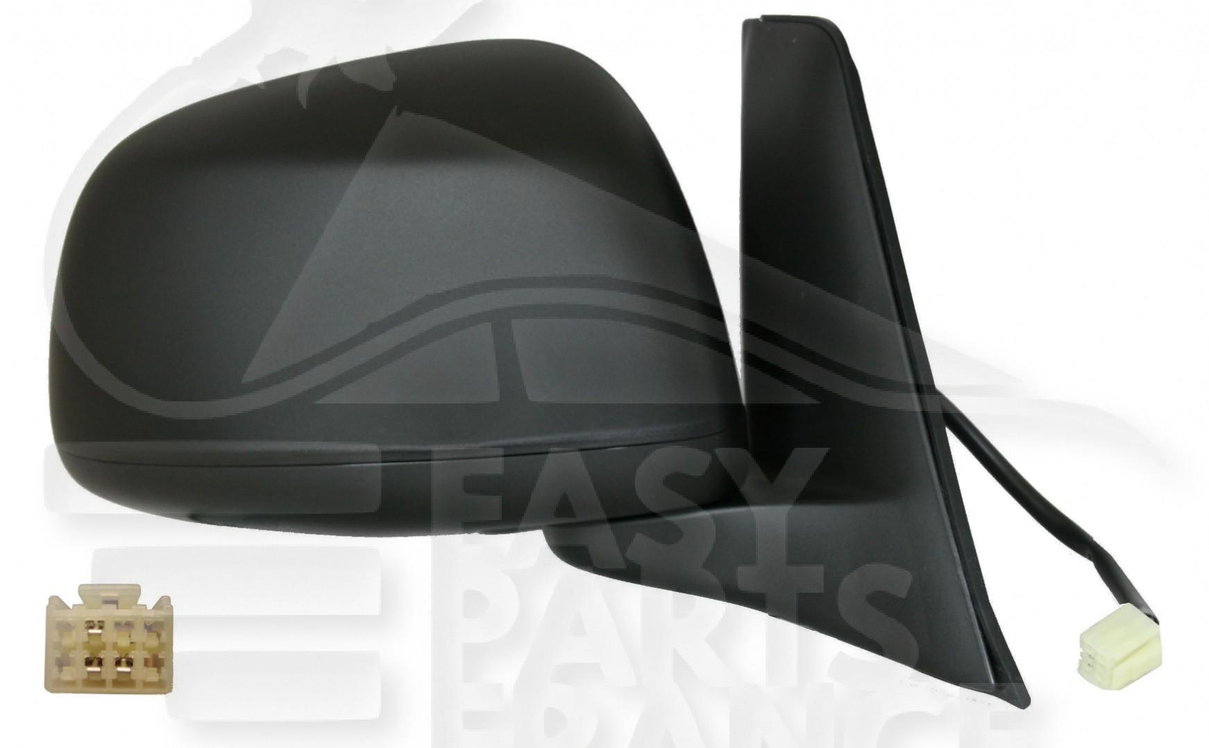 RETRO D ELECT NOIR Pour SUZUKI SX 4 - SZ130 09/05→12/11