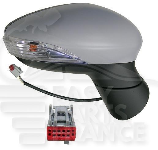 RETRO D ELECT CHAUF A PEINDRE A/FEU RAB 7 PINS Pour FORD FIESTA - FD036 11/08→12/12
