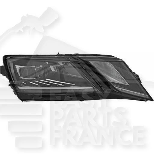 OPT D LED ELECT A/MOTEUR & FEU DE JOUR LED S/MODULE Pour SKODA OCTAVIA - SK045 03/17→02/20