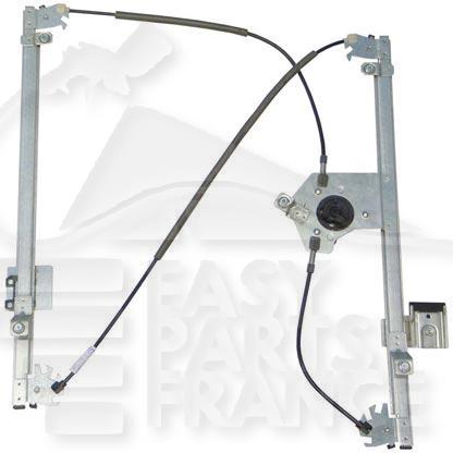 MECANISME DE LEVE VITRE AVD ELECT Pour CITROEN JUMPY - CT182 12/06→02/16