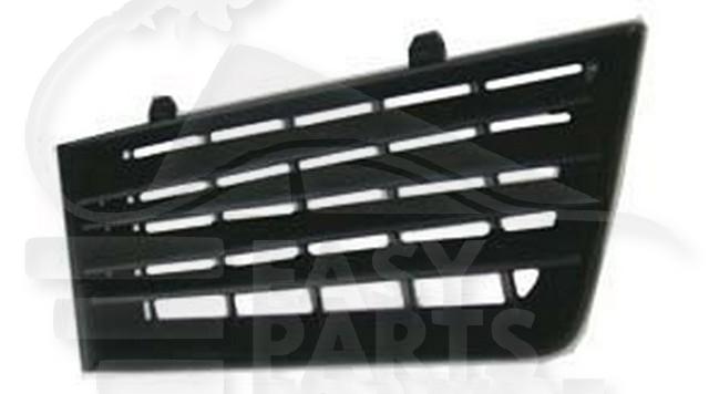 GRILLE DE CALANDRE AVG NOIRE Pour SEAT IBIZA - SE055 04/02→02/06