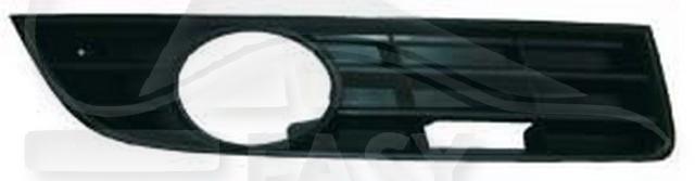 GRILLE DE PC AVD NOIRE A/EMPL AB Pour VOLKSWAGEN POLO - VO136 06/05→08/09