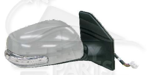 RETRO D ELECT CHAUF A PEINDRE RAB ELECT A/FEU 9 PINS Pour TOYOTA AVENSIS T25 - TY023 04/07→03/09