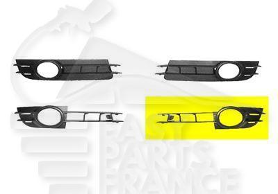 GRILLE DE PC AVG NOIRE A/EMPL AB - DIES Pour AUDI A6 - AD093 05/04→09/08