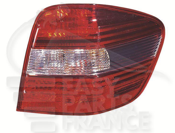 FEU ARD BL/CHROMEE Pour MERCEDES CLASSE ML - W164 - ME152 03/05→09/08