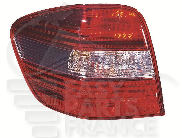 FEU ARG BL/NOIR Pour MERCEDES CLASSE ML - W164 - ME152 03/05→09/08