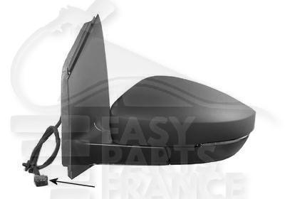 RETRO G ELECT CHAUF NOIR A/FEU Pour VOLKSWAGEN POLO - VO139 07/14→08/17