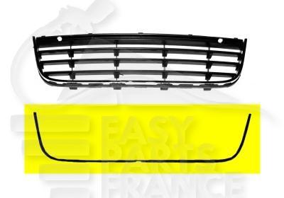 MOULURE CHROMEE DE GRILLE DE PC AV CENTRALE Pour VOLKSWAGEN GOLF 5 SW VARIANT - VO058 06/07→11/09