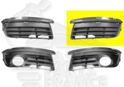 GRILLE DE PC AVG NOIRE S/EMPL AB Pour VOLKSWAGEN GOLF 5 SW VARIANT - VO058 06/07→11/09