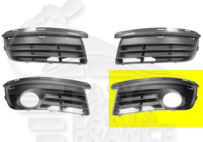 GRILLE DE PC AVG NOIRE A/EMPL AB Pour VOLKSWAGEN JETTA - VO082 11/05→12/10