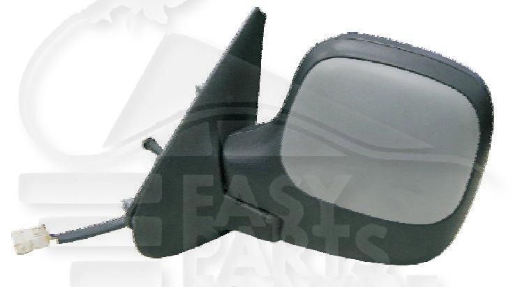 RETRO G CABLE +/- CHAUF A PEINDRE Pour CITROEN BERLINGO - CT032 01/06→03/08