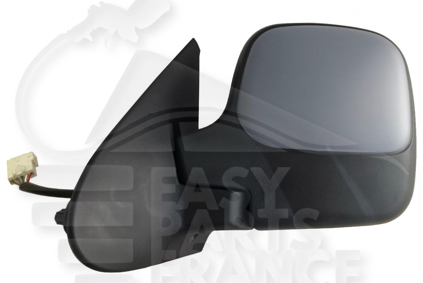 RETRO G ELECT +/- CHAUF A PEINDRE Pour PEUGEOT PARTNER - PG210 07/96→12/02