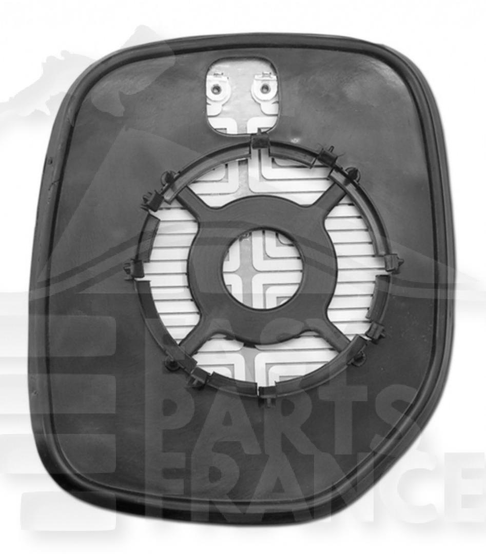 GLACE DE RETRO D +/- CHAUF Pour PEUGEOT PARTNER - PG210 07/96→12/02