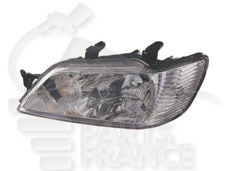 OPT G H4 MANUEL FEU BL - 01/01→ Pour MITSUBISHI LANCER - MT073 12/97→12/02