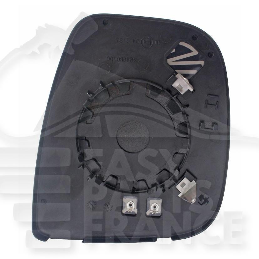 GLACE DE RETRO G +/- CHAUF & BDS Pour PEUGEOT PARTNER - PG212 04/08→12/11