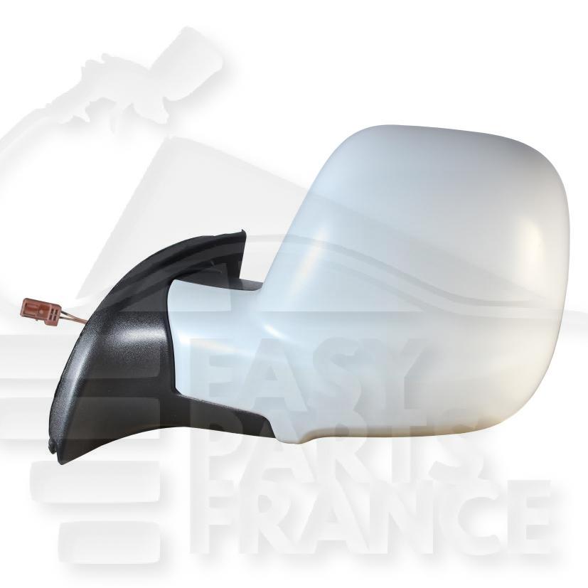 RETRO G ELECT CHAUF A PEINDRE 5 PINS Pour PEUGEOT PARTNER - PG213 03/12→05/15