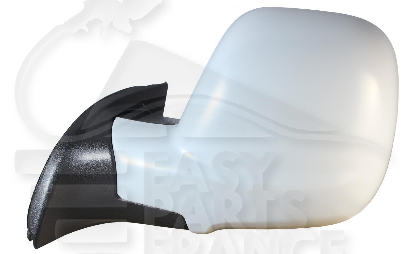 RETRO G ELECT CHAUF A PEINDRE 5 PINS Pour PEUGEOT PARTNER - PG213 01/12→05/15