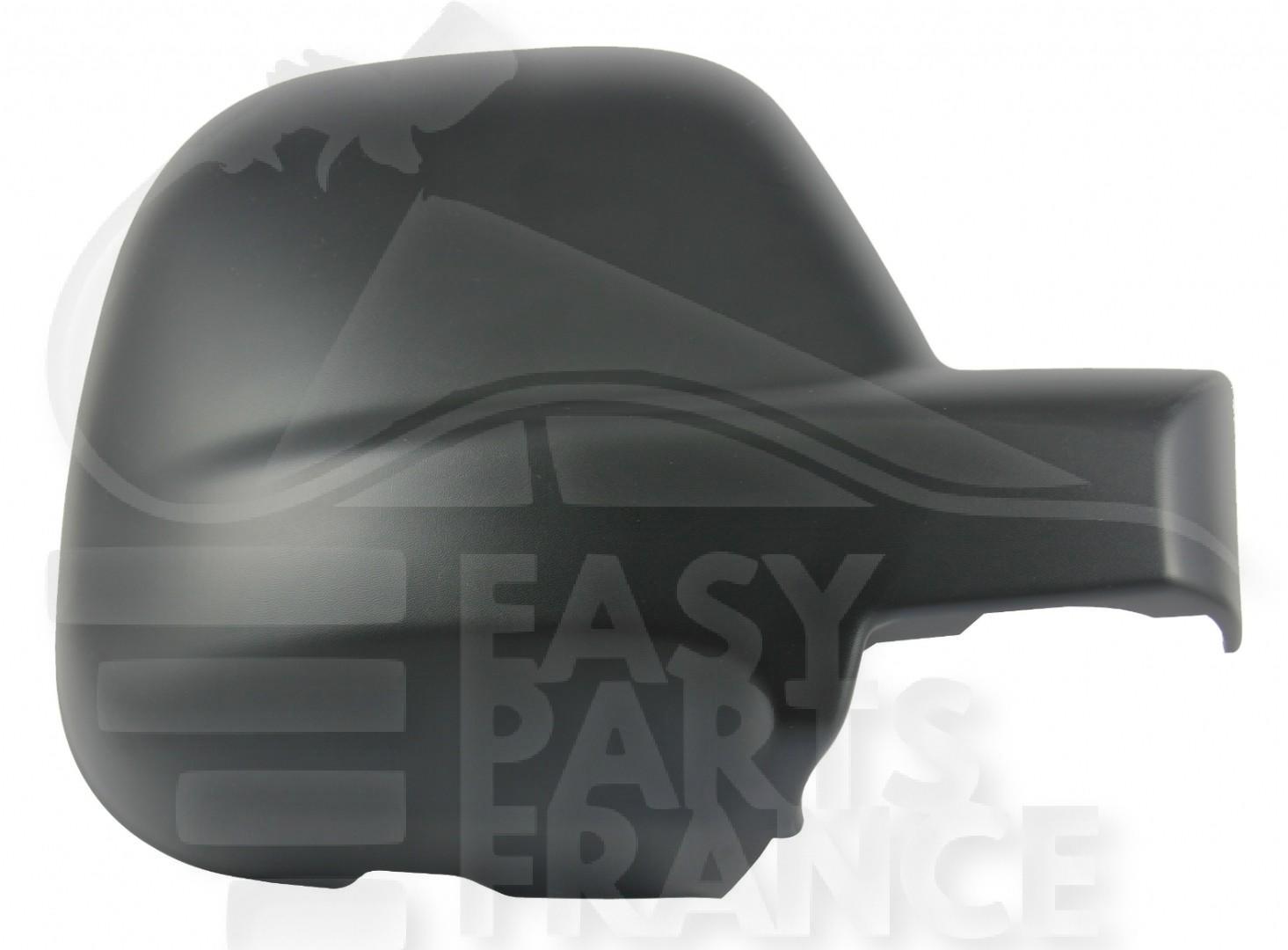 COQUE DE RETRO G NOIRE Pour PEUGEOT PARTNER - PG213 01/12→05/15