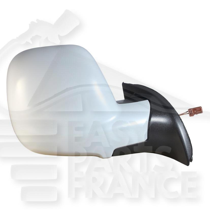RETRO D ELECT CHAUF A PEINDRE A/SONDE DE TEMP RAB ELECT 9 PINS Pour PEUGEOT PARTNER - PG214 06/15→02/18
