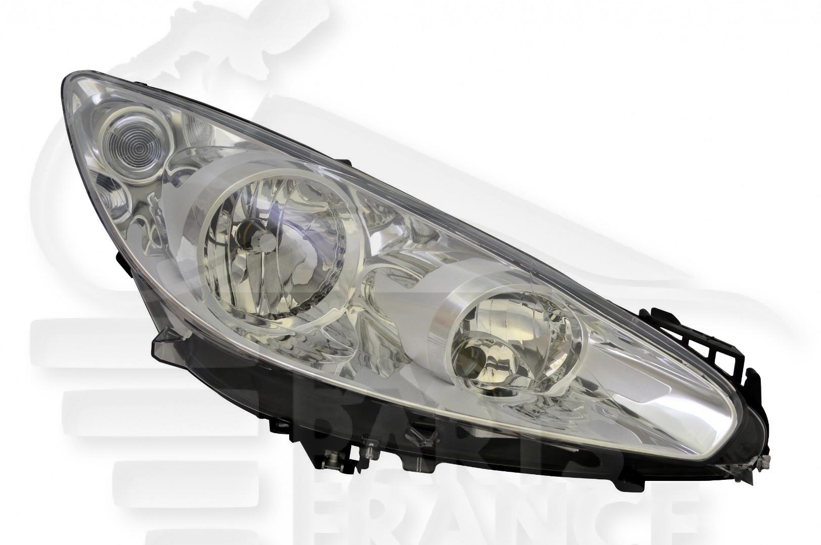 OPT D H1+H7 ELECT A/MOTEUR - 01/13→ Pour PEUGEOT RCZ - PG270 01/10→