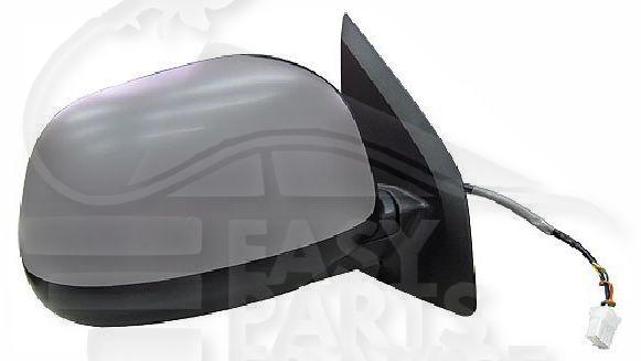 RETRO D ELECT CHAUF A PEINDRE RAB ELECT 7 PINS Pour PEUGEOT 4007 - PG150 07/07→