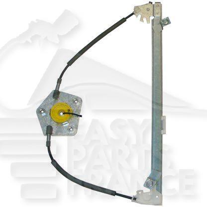 MECANISME DE LEVE VITRE ELECT AVD sauf CONFORT Pour PEUGEOT 406 - PG080 10/95→04/99