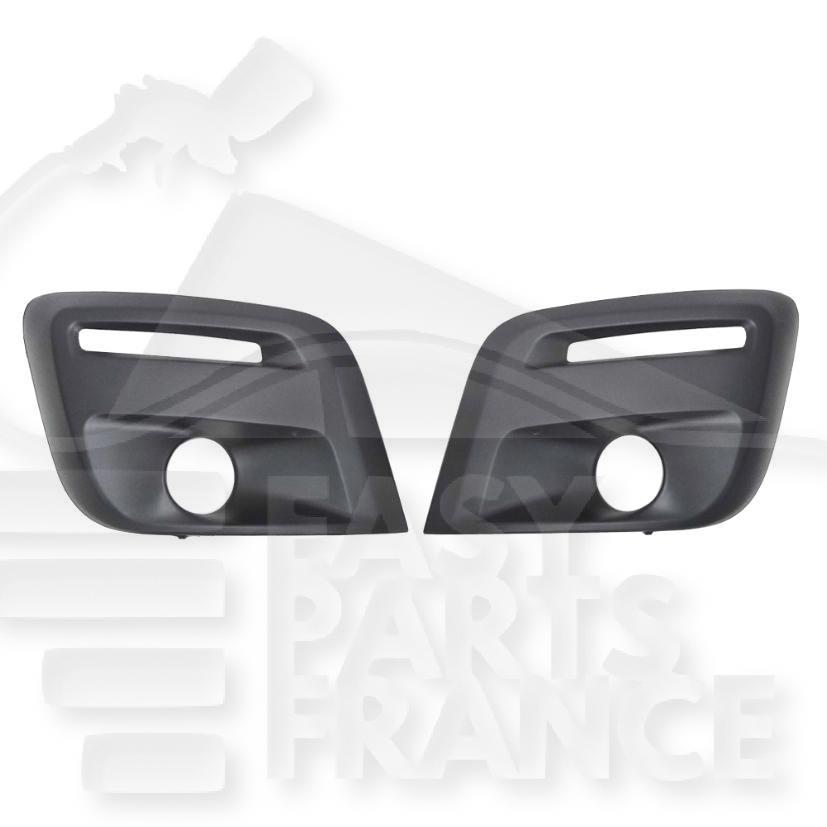 KIT DE GRILLE DE PC AVD/AVG NOIRE A/EMPL AB Pour CITROEN BERLINGO - CT035 04/15→02/18