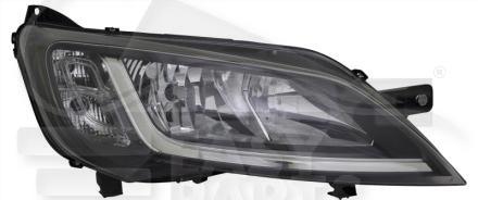 OPT D H7+H7 ELECT A/MOTEUR F/NOIR Pour PEUGEOT BOXER - PG184 12/14→