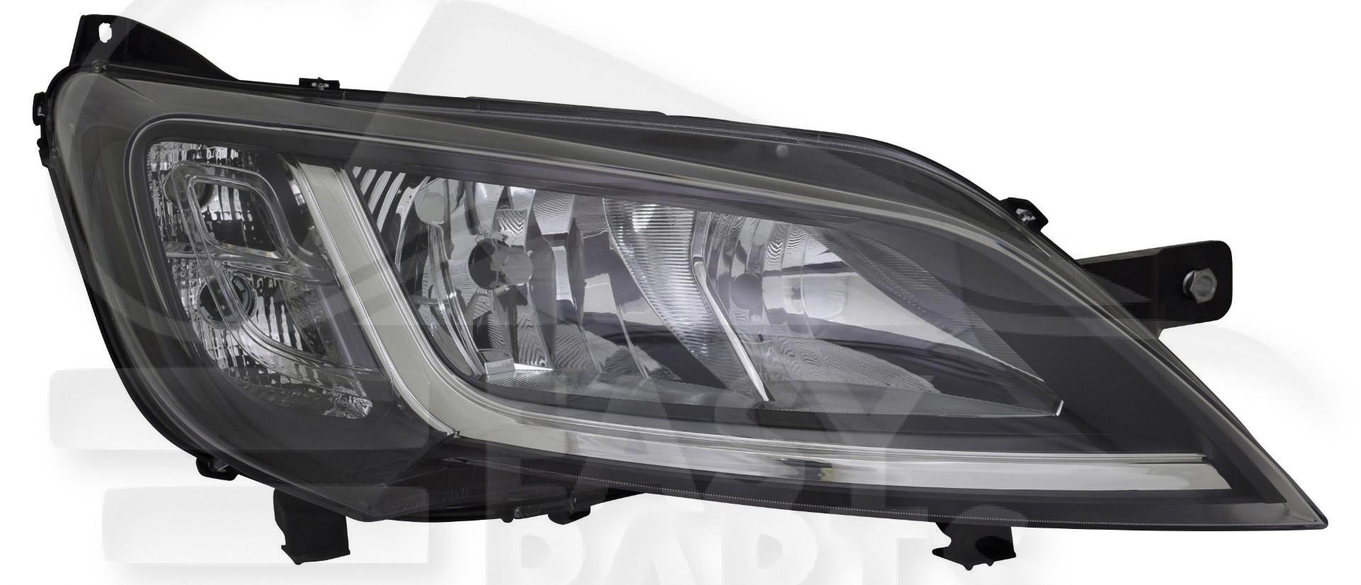 OPT D H7+H7 ELECT A/MOTEUR F/NOIR Pour PEUGEOT BOXER - PG184 12/14→