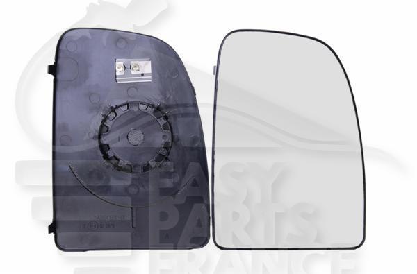 GLACE DE RETRO SUP D +/- CHAUF Pour PEUGEOT BOXER - PG184 12/14→