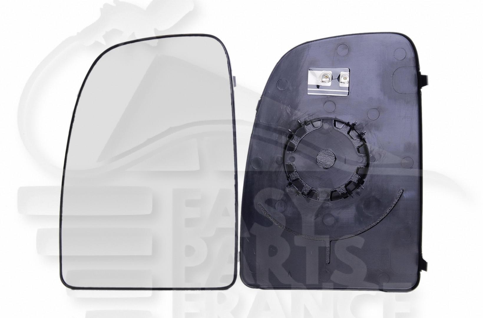 GLACE DE RETRO SUP G +/- CHAUF Pour PEUGEOT BOXER - PG184 12/14→