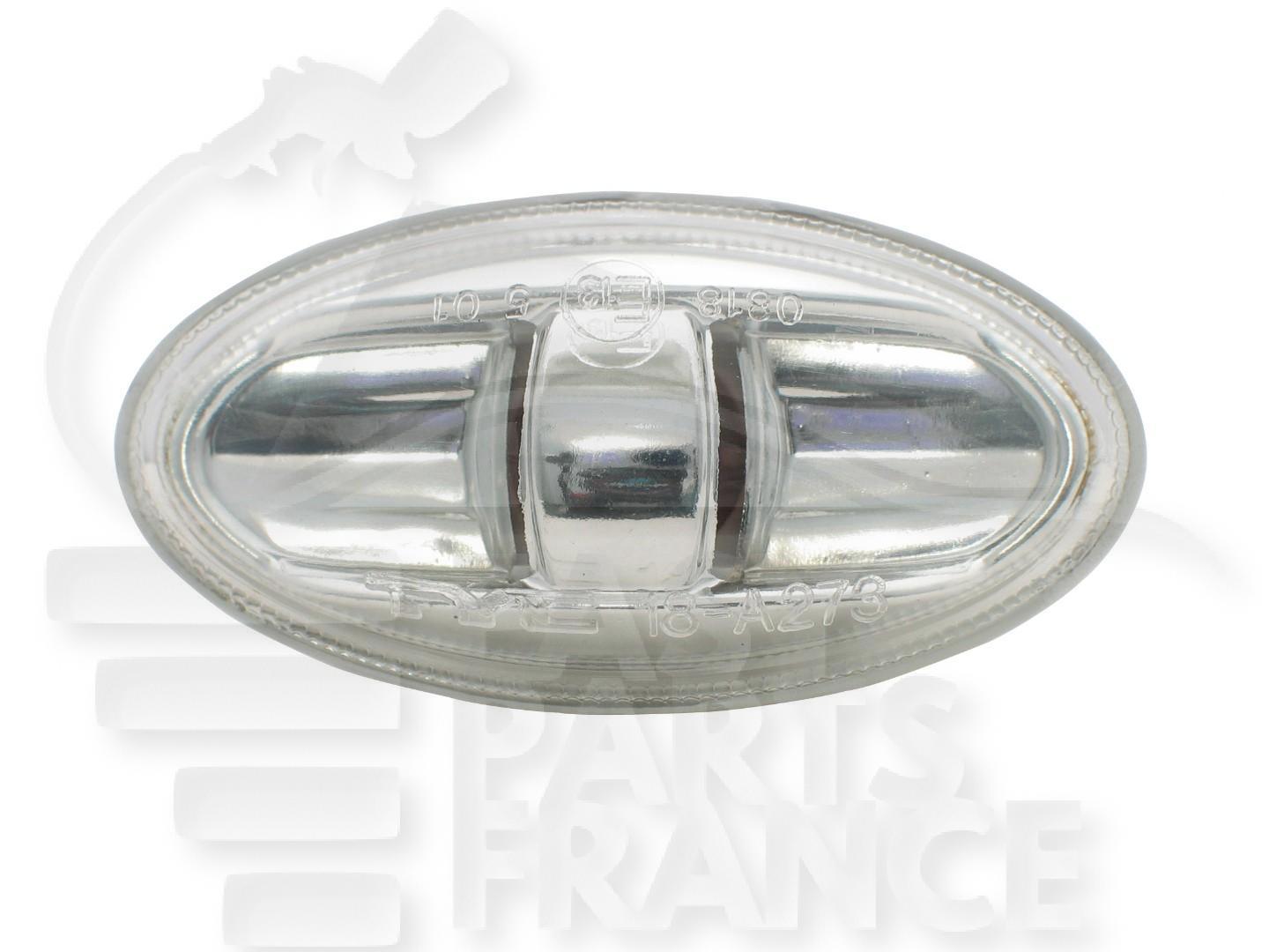 FEU D'AILE AVD - AVG WY5W Pour PEUGEOT PARTNER - PG213 01/12→05/15