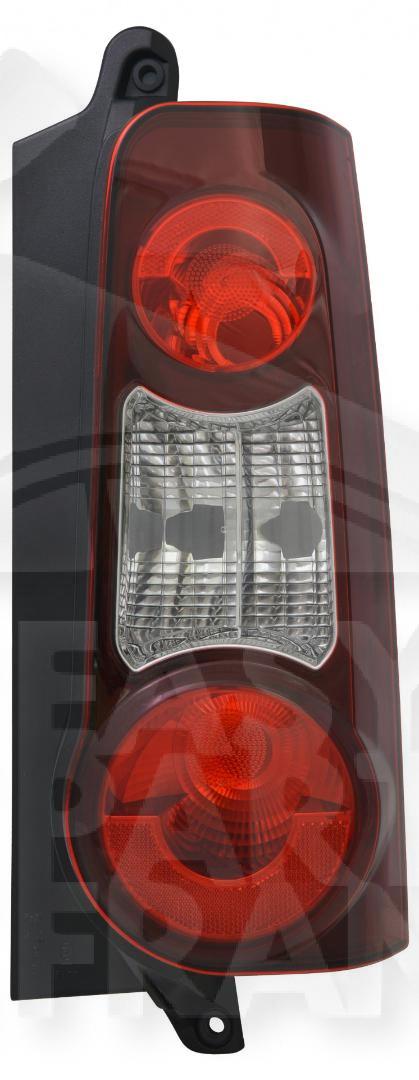FEU ARD FUME - 2 PTES Pour PEUGEOT PARTNER - PG213 01/12→05/15