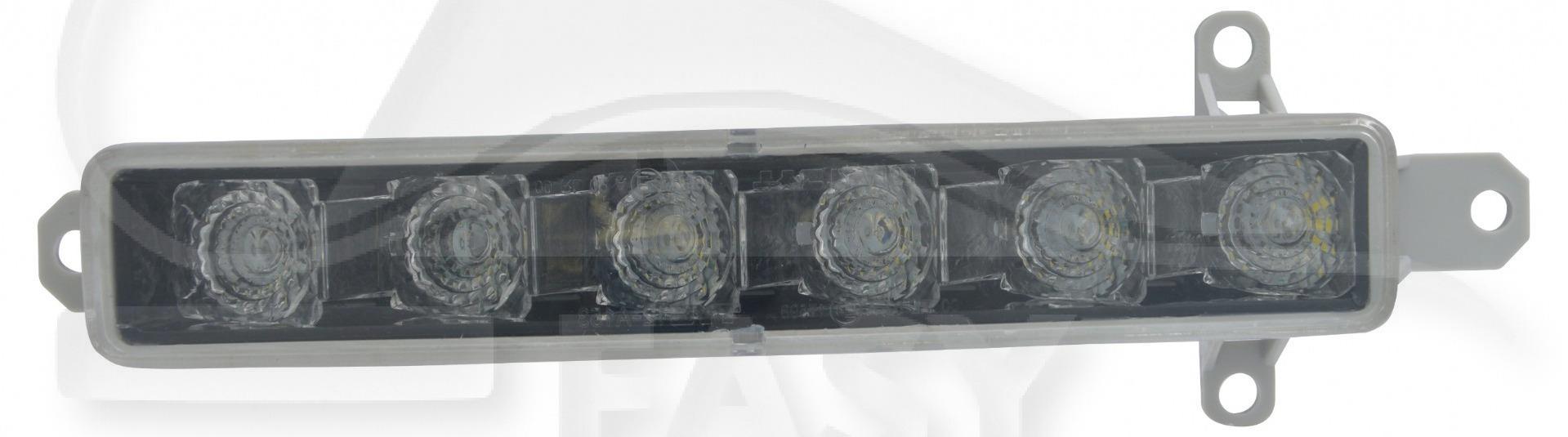 FEU DE JOUR LED - AVD - AVG NOIR Pour PEUGEOT PARTNER - PG214 06/15→02/18