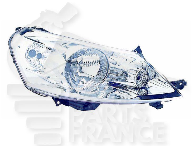 OPT D H4 ELECT A/MOTEUR Pour PEUGEOT EXPERT - PG192 12/06→03/16