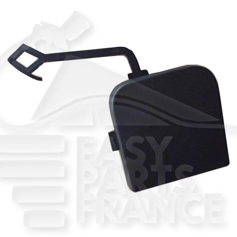 CACHE CROCHET DE PC AR NOIR Pour PEUGEOT EXPERT/TRAVELLER - PG193 04/16→