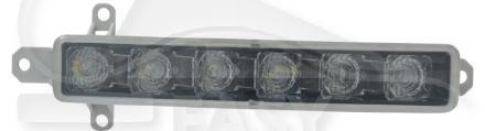 FEU DE JOUR LED - AVD - AVG NOIR Pour PEUGEOT EXPERT/TRAVELLER - PG193 04/16→